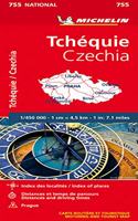 Czechia - Michelin National Map 755