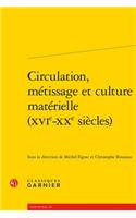 Circulation, Metissage Et Culture Materielle (Xvie-Xxe Siecles)