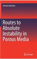 Routes to Absolute Instability in Porous Media