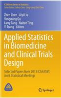 Applied Statistics in Biomedicine and Clinical Trials Design