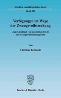 Verfugungen Im Wege Der Zwangsvollstreckung