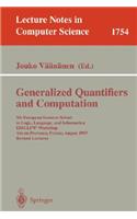 Generalized Quantifiers and Computation