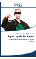 Lingua Legalis Pro Populo