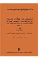 Felder, Ströme Und Aerosole in Der Unteren Troposphäre