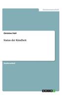 Status der Kindheit