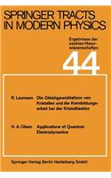 Springer Tracts in Modern Physics