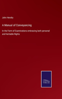 Manual of Conveyancing
