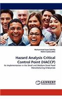 Hazard Analysis Critical Control Point (Haccp)