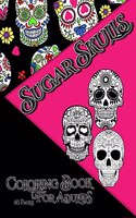 Sugar Skull Coloring Book For Adult