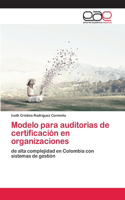 Modelo para auditorias de certificación en organizaciones