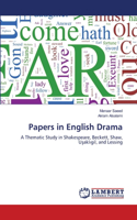 Papers in English Drama