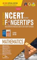 MTG Objective NCERT at your FINGERTIPS Mathematics - NCERT Notes with HD Pages, Exam Archive & MCQs | Based on NMC JEE Rationalised Syllabus, JEE Books (Latest & Revised Edition 2024-2025)