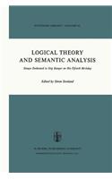 Logical Theory and Semantic Analysis