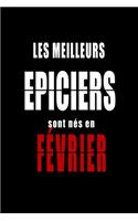 Les Meilleurs Epiciers sont nés en Février carnet de notes