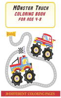 Monster Truck coloring Book For Kids Age 4-8