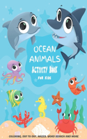 Ocean Animals Activity Book For kids