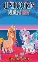 Unicorn Coloring Book for Girls 10-12