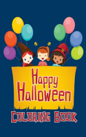 Happy Halloween Coloring Book