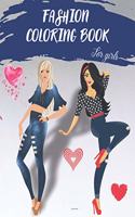 Fashion Coloring Book for girls