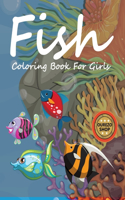 Fish Coloring Book For Girls