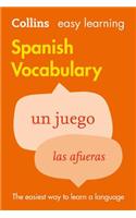 Easy Learning Spanish Vocabulary