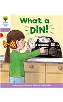 Oxford Reading Tree: Level 1+: More First Sentences C: What a Din!: (Oxford Reading Tree)
