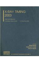 X-Ray Timing 2003