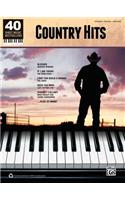 40 Sheet Music Bestsellers -- Country Hits