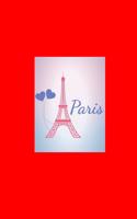 Paris: Lined Journal - Paris Eiffel Tower Fun-ny World City Travel Hobby Gift - Red Ruled Diary, Prayer, Gratitude, Writing, Travel, Notebook For Men Women