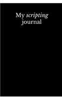 My scripting journal
