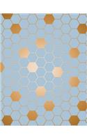 Hexagon Graph Paper Notebook
