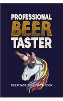 Beer Tasting Review Book: Professional Beer Taster