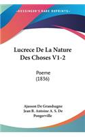 Lucrece De La Nature Des Choses V1-2