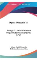 Opera Oratoria V1