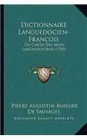 Dictionnaire Languedocien-Francois