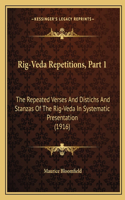 Rig-Veda Repetitions, Part 1