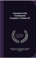 Journals of the Continental Congress, Volume 22