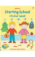 Starting School Sticker Book