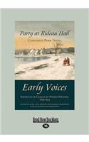 Party at Rideau Hall: Early Voices - Portraits of Canada by Women Writers, 1639-1914 (Large Print 16pt): Early Voices - Portraits of Canada by Women Writers, 1639-1914 (Large Print 16pt)