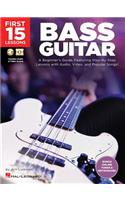 First 15 Lessons - Bass Guitar