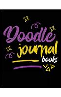 Doodle Journal Books: Blank Doodle Draw Sketch Books