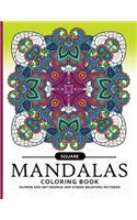 Square Mandala Coloring Book