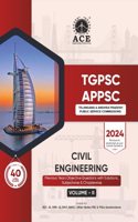 TGPSC | APPSC Civil Engineering Previous Years Objective Questions with Solutions, Subjectwise & Chapterwise Volume II (40 years)