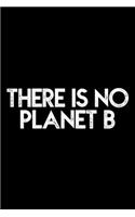 There Is No Planet B Save the World: College Ruled Journal, Diary, Notebook, 6x9 inches with 120 Pages.