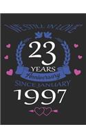 We still in love 23 years Anniversary since January 1997