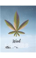 Marijuana Weed Lovers Notebook