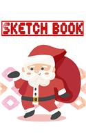 Sketch Book For Painting Christmas Gift Card