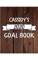 Cassidy's 2020 Goal Book