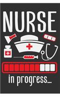 Nurse In Progress&#65533;: Nurse In Progress&#65533; Gift 6x9 Journal Gift Notebook with 125 Lined Pages
