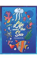 Life Under the Sea Coloring Book